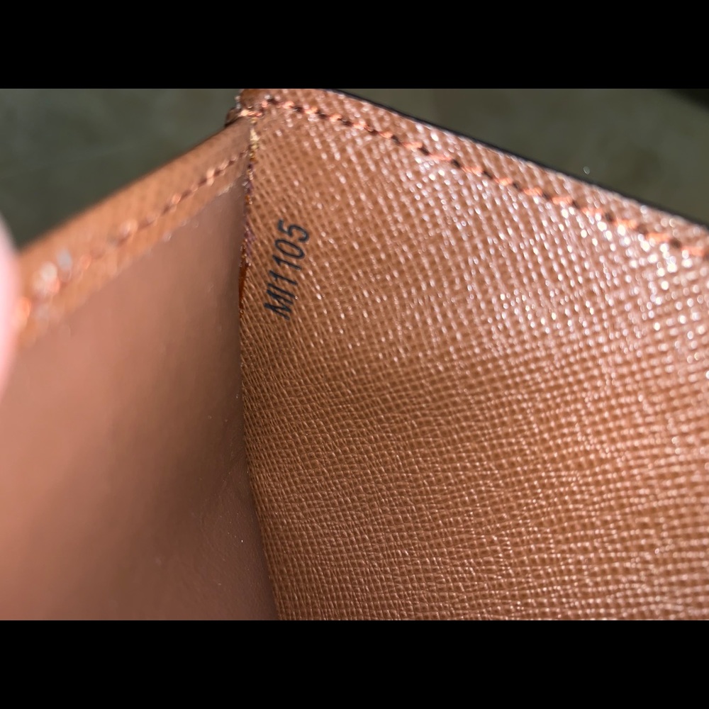 Louis Vuitton Brown Joey Push Lock Wallet